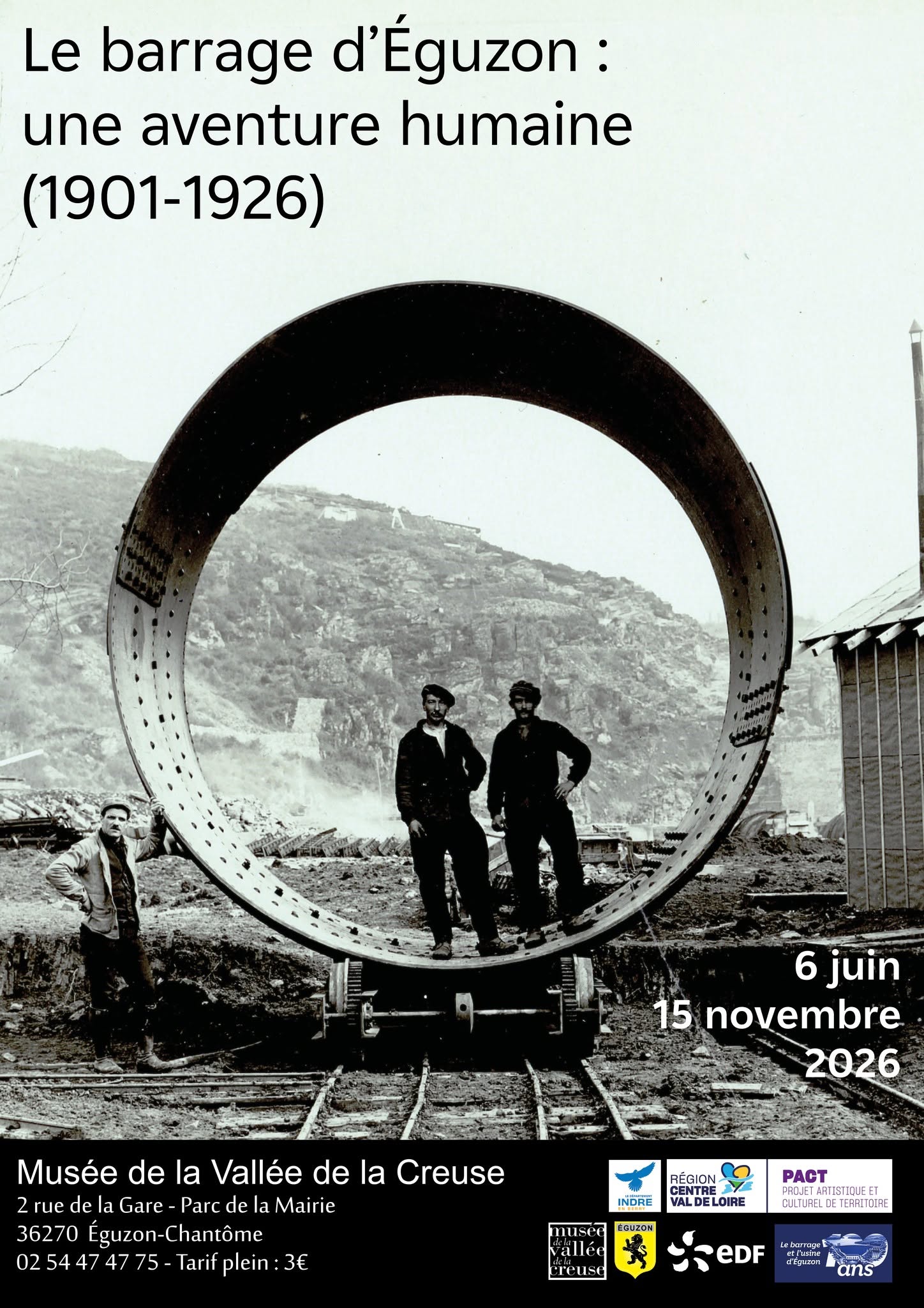 Exposition les 100 ans du barrage