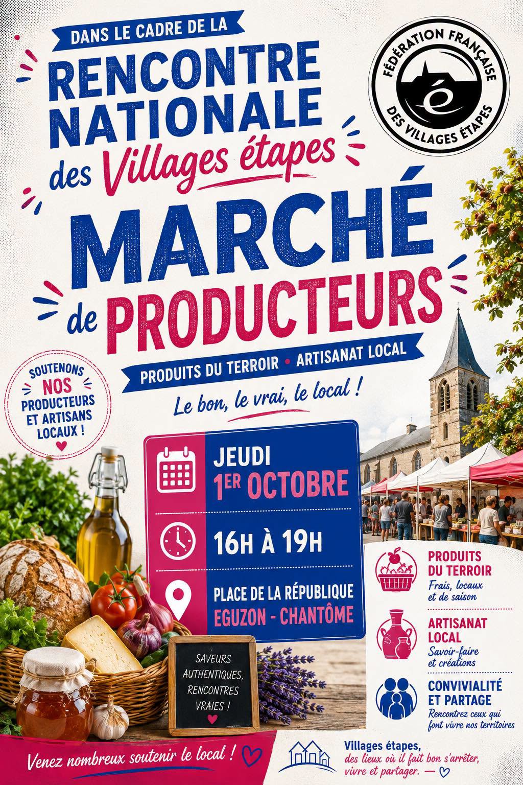 Marché de producteurs et de l&rsquo;artisanat